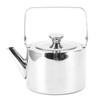 Stainless Steel Tea Kettle with Strainer Thickened Metal Whistling Teapot