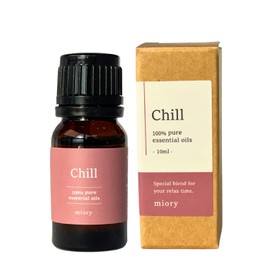 miory Chill Rose Mandarin Aroma Oil, Made in Japan, Natural Material, 3.4 fl oz (10 ml), Refreshing and Elegant Scent, For Women Specific Fluctuation, Everyday Lessons