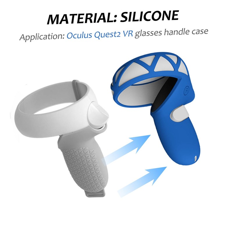 jojofuny 1pair Touch Controller Grip Covers Knuckle Straps for Easy