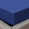 Fitted Sheet 25CM Deep Bed Sheet Single Size 90X190CM Navy