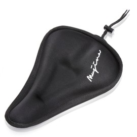 mujina Saddle Cover, Low Rising Cushion, Anti-Slip Back, Bicycle, Saddle, Fitness Bike, Mama-Chari