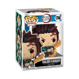 Funko POP Animation: DS - Tanjiro Kamado - (Sun Breathing) - Demon Slayer - Collectable Vinyl Figure - Gift Idea - Official Merchandise - for Kids & Adults - Anime Fans - Model Figure for Collectors