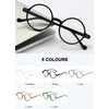 ABETOS Retro Round Blue Light Blocking Reading Glasses Circle Frame