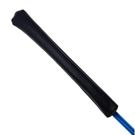 KOSTOO 14" Premium Leather Golf Club Cover with Velvet Lining for 2 Clubs (Black)