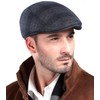 Comilaka Men's Beret Cap Gatsby Flat Cap Newsboy Flat Cap