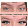 Fluffy Lashes Russian Strip Eyelashes Cat Eye False Lashes D