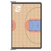 Sports Silver Basketball ISO Clipboard