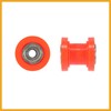 Partuto 2pcs 8mm Chain Tensioner Roller Slider Pulley Wheel Idler