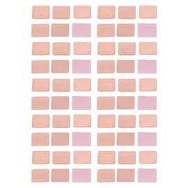 Heatsink Copper Pad Shim Silicone Pad Heat Sink Thermal CPU Cooler Kit for VGA VRAM RAM