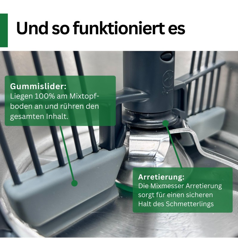 Leckerhelfer - MixPRO – the 2-in-1 attachment suitable for your