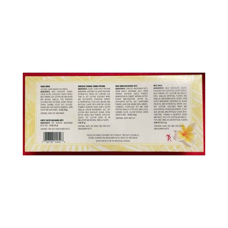 Island Princess Snack Sampler made in Hawaii