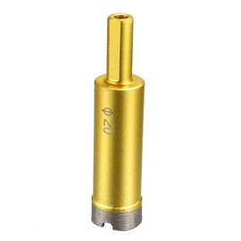 uxcell 20mm Dry/Wet Hole Saws Diamond Core Drill Bit for Concrete Brick Block Stone Masonry Tile Glass