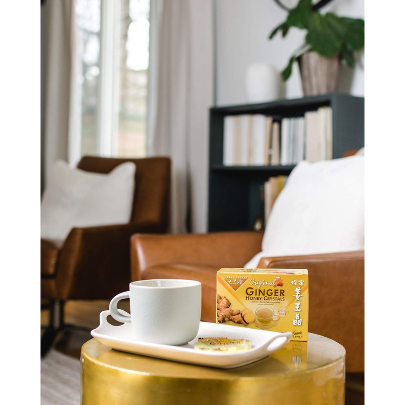 Prince of Peace Instant Ginger Honey Crystals, 10 Sachets –