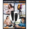 CAMBIVO 2 Pairs Calf Compression Sleeves for Men and Women