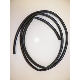 PVC Black Tube, Sleeve For Wire (25 Feet), Harness Wiring Loom Cover Wire Protection & More Tubing Loom Flexible Sheathing OEM Type (3/8 INCH)