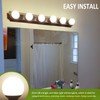 GIOVAR 8-Pack LED Bathroom Light Bulbs, 4000K Natural White Night