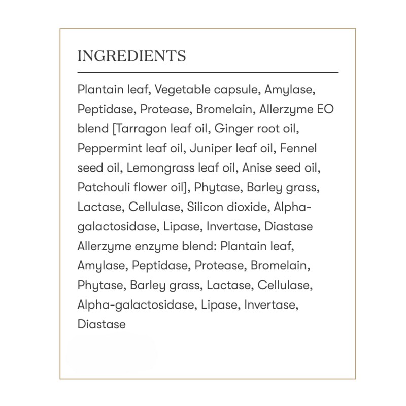 Young Living Allerzyme - 90 ct Dietary Supplement Capsules -