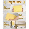 Beeswax Bread Bag 17×13 Inch Strap Reusable Washable Sourdough Storage