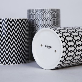 Golden Bell Blanc 3-tier cutlery container / 골든벨 블랑 3단 수저통