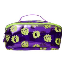 Beauty Creations - Cosmetiquera, Goosebumps P-Ouch Glow Vinyl Bag, Bolsa de Maquillaje de Vinilo, Apertura Plana, Brilla en la Oscuridad, 20 cm x 15 c