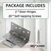 5 in Hinges Heavy Duty Door Hinge up to 220