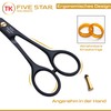 Five Star Solingen Vegas Black Professional 6 Inch Sharp Hairdressing