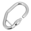Stainless Steel Heavy Duty Carabiner Clip Climbing Safety Buckle for