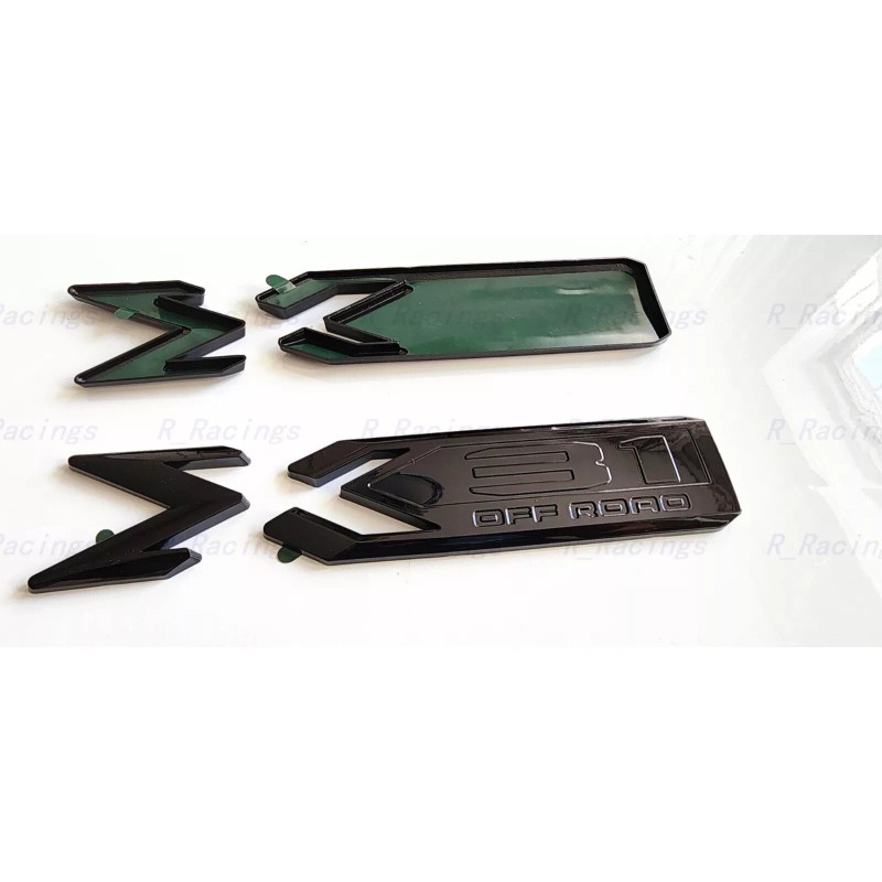 Sierra Overlay Gloss black X31 Off Road Sierra Elevation Emblem