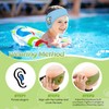 JJKOL Pack of 2 Children's Swimming Headbands, 2 Pairs of