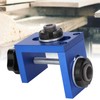 Wood Dowel Hole Drilling Guide Drill Bit Kit Punch Positioner