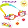 iToobe Kids Goggles, Swimming Goggles for Kids Age 3-14 Boys