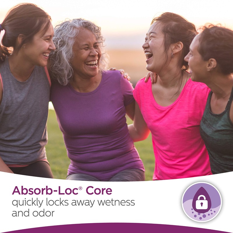 Poise Incontinence Panty Liners, Very Light Absorbency, Regular, 48 Count