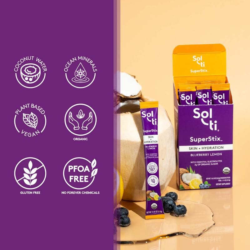 Sol-ti Blueberry Lemon SuperStix® - Flavor: Chlorophyll Lemon SuperStix