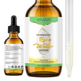 Rice Essential Water Oil for Hair Growth, Thickness,Strength,Shine -100% Pure Natural Leave-in Conditioner for Scalp, Dry Split End Moisturizer - Rice Water Oil for Hair Growth&Hair Loss