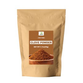 Diyon's Clove Powder Premium Grade 1.7oz (50g) 100% Pure From Sri Lanka, packed with resealable Pouch