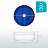 PLASTICPRO [8 onzas] Paquete de 8 recipientes de delicatessen con