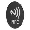 20 Pcs ID5200 NFC Stickers Adhesive Label Round 40mm Anti