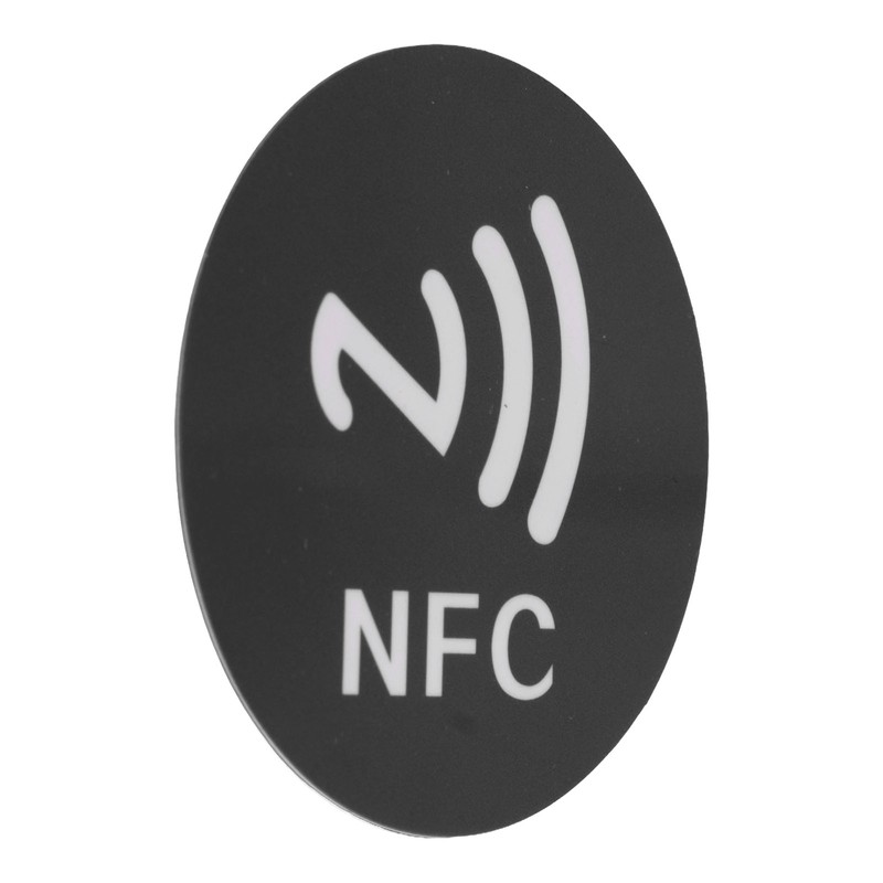20 Pcs ID5200 NFC Stickers Adhesive Label Round 40mm Anti