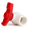 ERGAOBOY Pack of 5 32 mm PVC White Shut-off Ball
