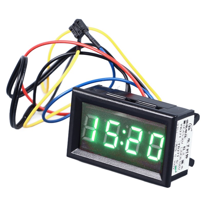 Car Smart Digital Thermometer 3 in 1 Nightlight LED Digital