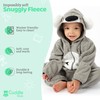 Fleece Baby Bunting Bodysuit – Infant One Piece Kids Hooded
