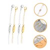 Operitacx 8pairs Necklace Extenders with Lobster Clasp Jewelry Extenders for