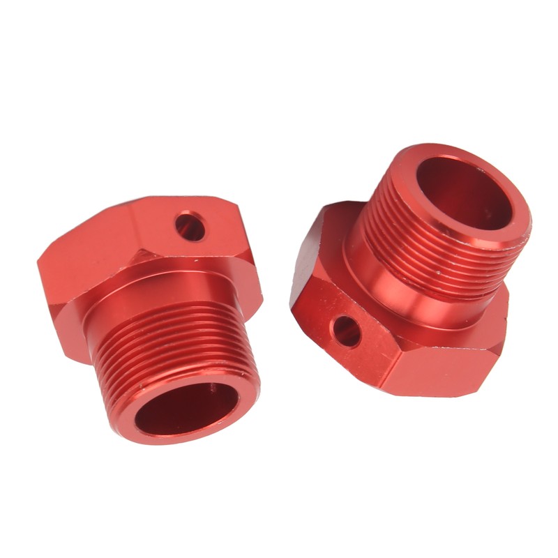 2Pcs RC Aluminum Wheel Hex Hubs 24mm Aluminium Alloy Stable