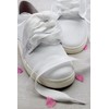Teeoff Satin Ribbon Shoelaces Double Layer Flat Shoe Laces for