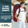 Laundry Bag With 4 Pockets，Laundry Bag With Shoulder Straps，Sturdy Laundry