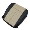NLQR Front Driver Side Bottom Replacement Microfiber Leather Seat Covers