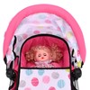Bebamour Baby Doll Stroller Convertible Pram Stroller with Removable Travel