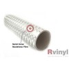 Rwraps Engine Turn Metal Vinyl Sheet Roll in Chrome -