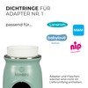 blimbini® Adapter Seals for Adapter No. 1 (Fits MAM &