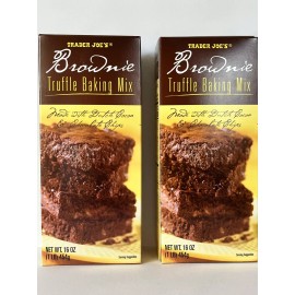 Trader Joe's 2-Pack Trader Joe’s  BROWNIE TRUFFLE BAKING MIX Dutch Cocoa New  Best By 04/2025